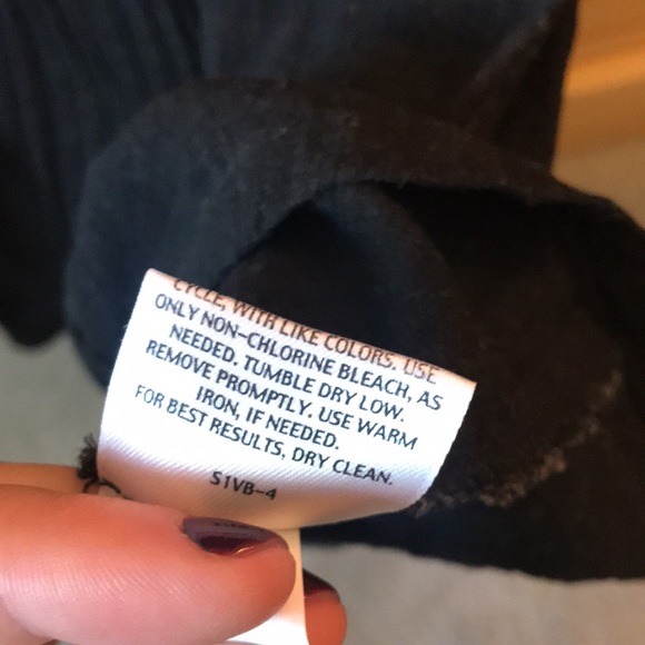 Eileen Fisher Black Linen Blend Sleeveless V-Neck Dress Size Medium - Picture 6 of 8